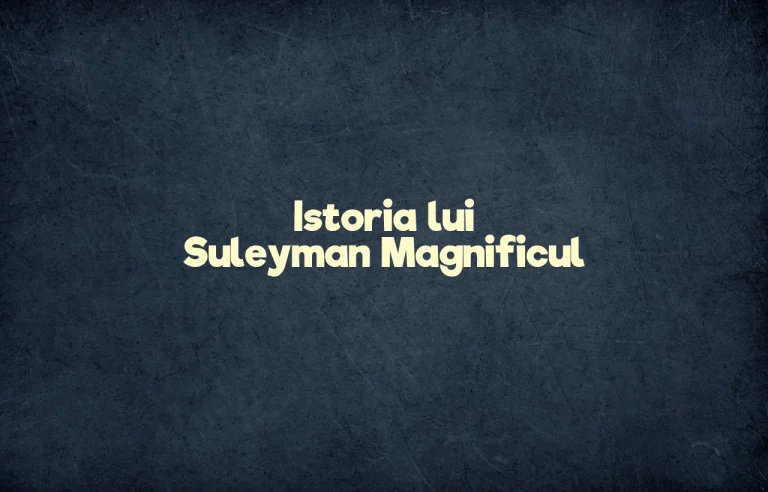 istoria lui suleyman magnificul